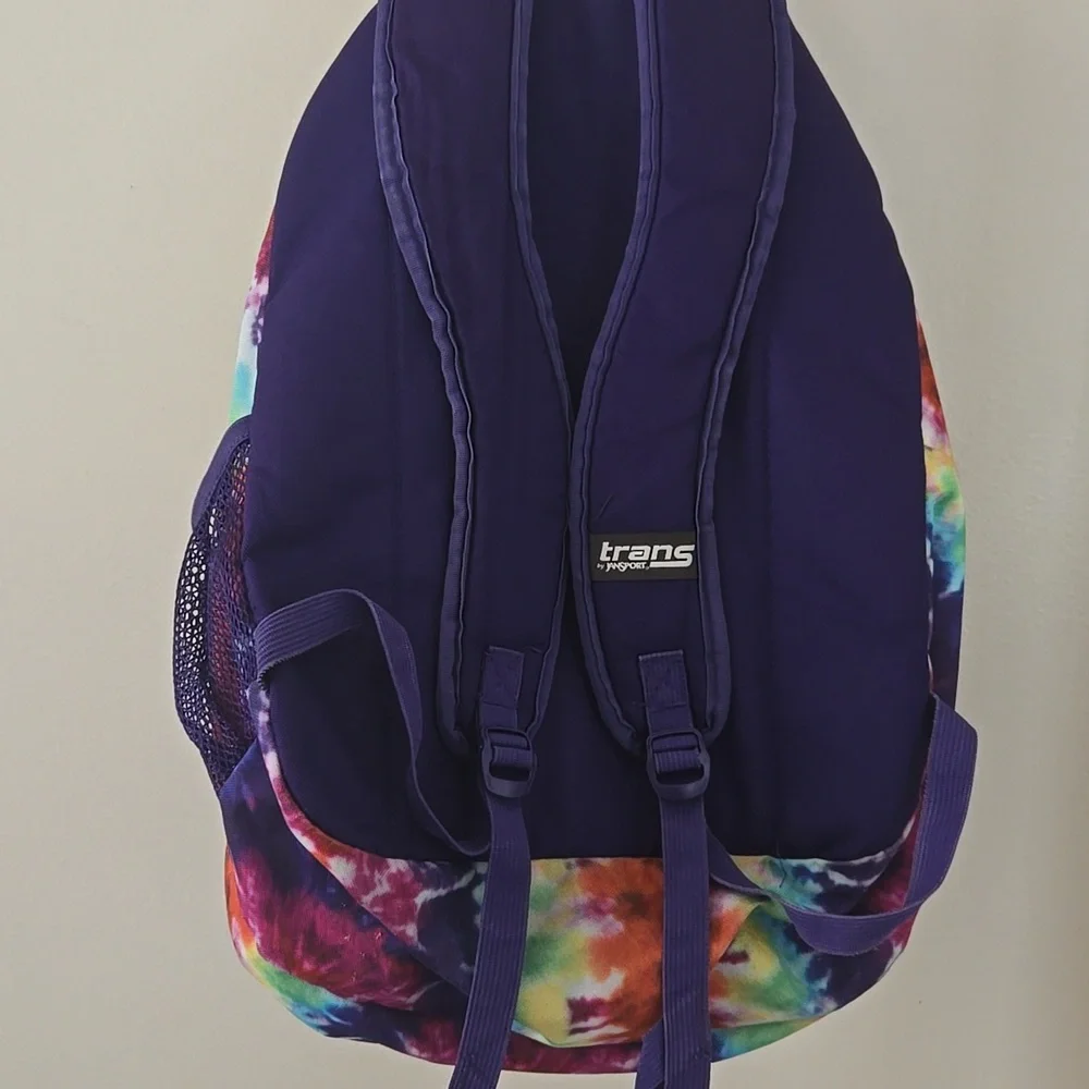 Jan-Sport TransTie-Dye Multi-Compartment Zipper Backpack